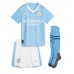 Manchester City Jack Grealish #10 Replica Home Stadium Kit for Kids 2023-24 Short Sleeve (+ pants)